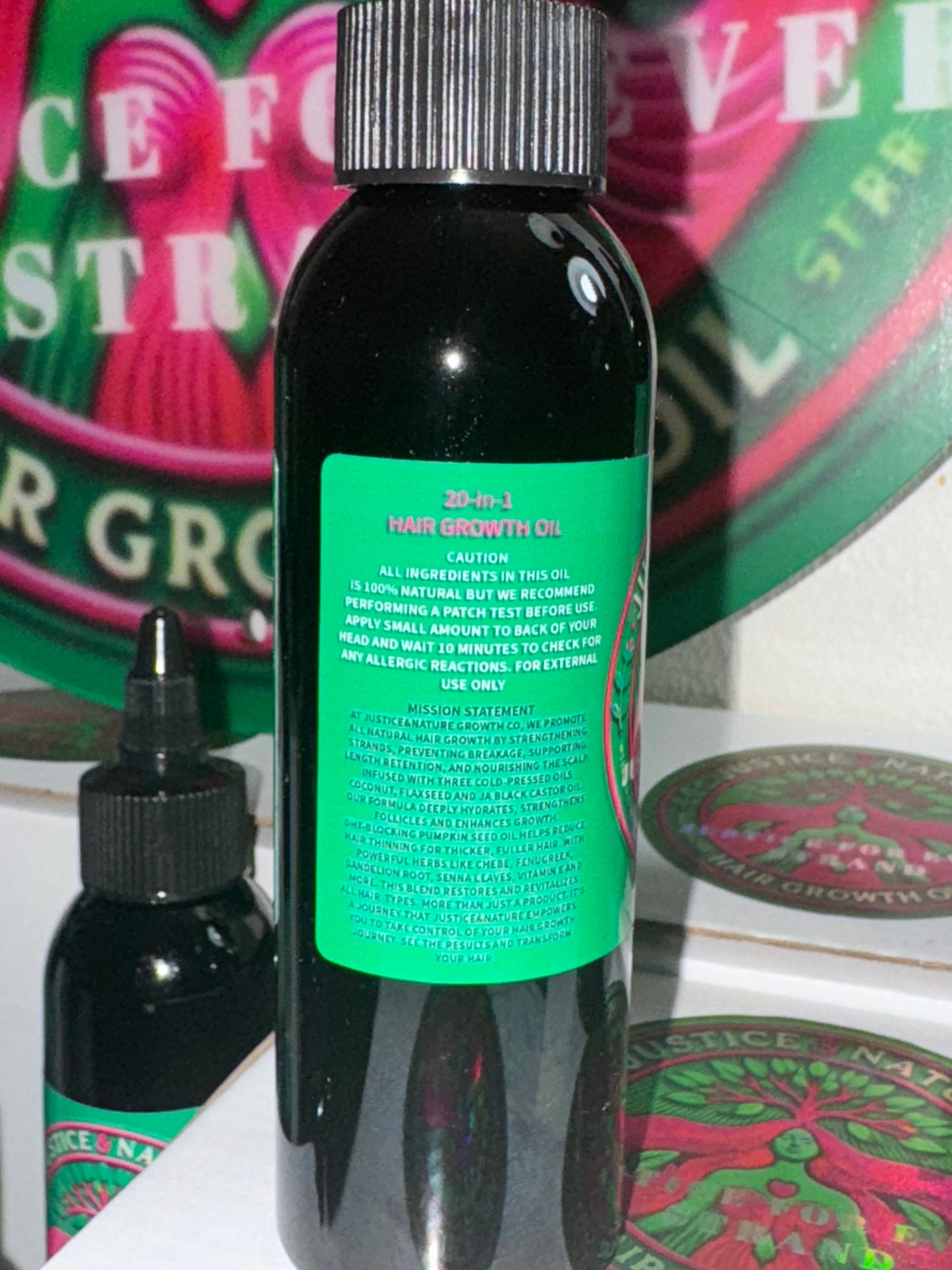 Justice & Natures 20-in-1 Hair Growth Oil