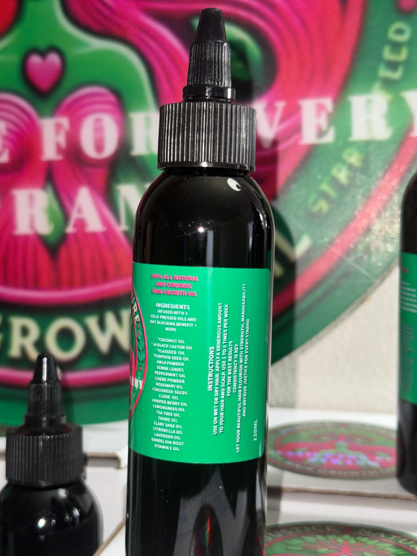Justice & Natures 20-in-1 Hair Growth Oil