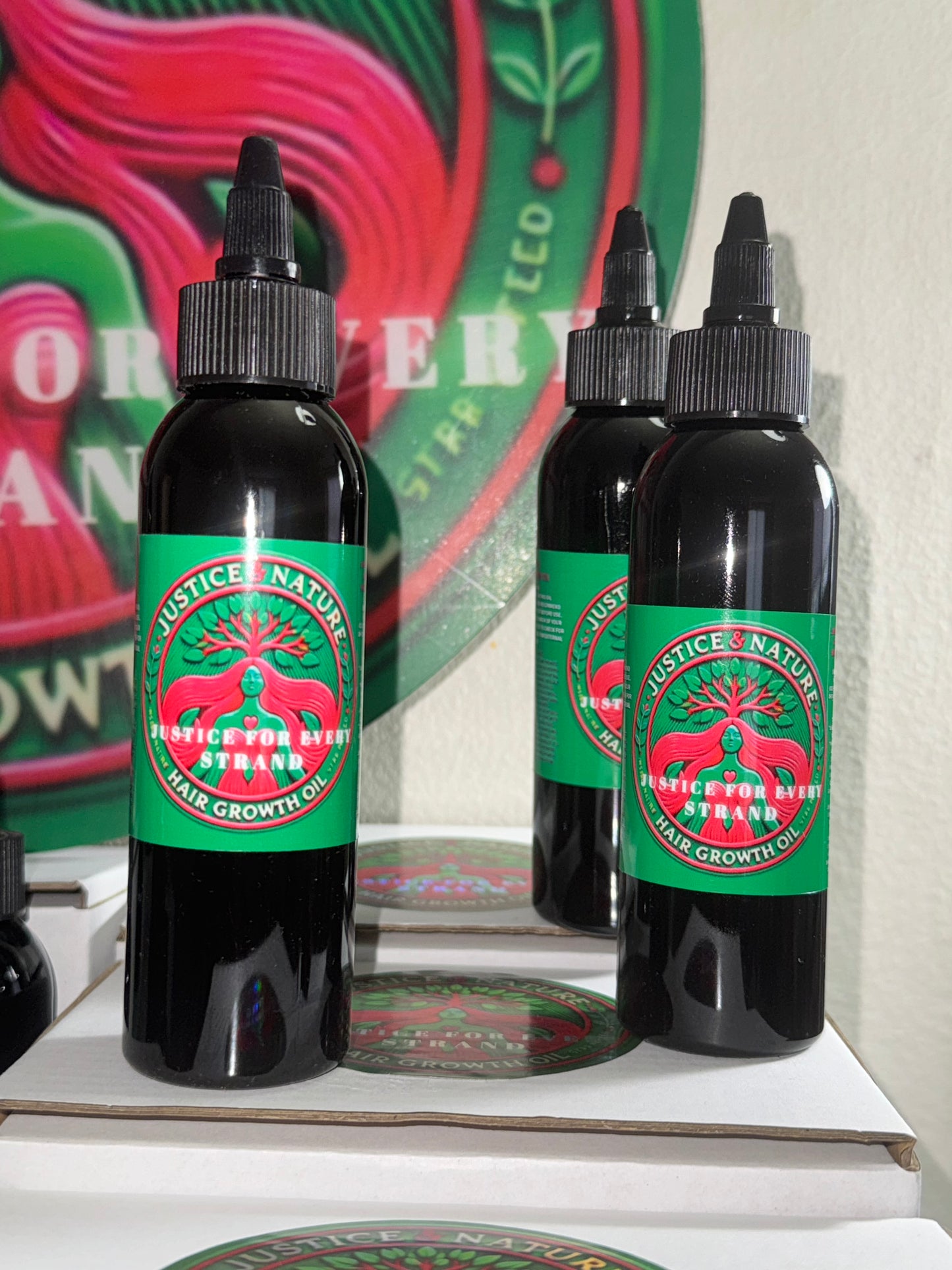 Justice & Natures  20-in-1 Hair Growth Oil